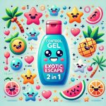 Control Gel Exotic Escape 2 en 1 - Gel de Masaje Corporal con Aroma a Frutas Tropicales